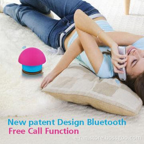 Mini Mushroom Bluetooth Speaker, Multicolor Options